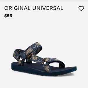 USED Teva women’s original universal sun & moon